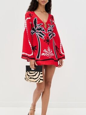 Seven Wonders Caledeira Mini Dress Cabanna Red